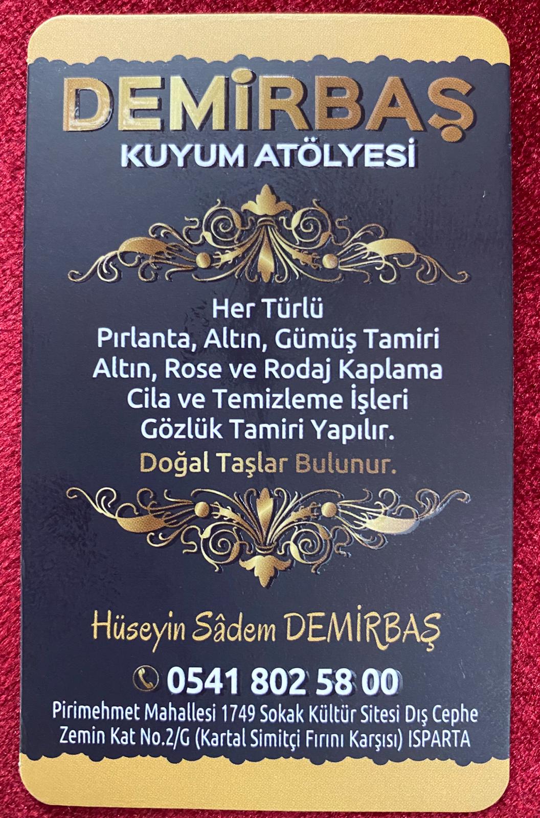 Demirbaş Kuyumcu Atölyesi