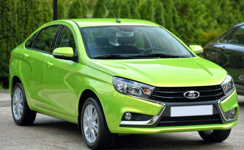 Rusya’nın dev otomobil şirketi AvtoVaz son model Lada Vesta’ların test