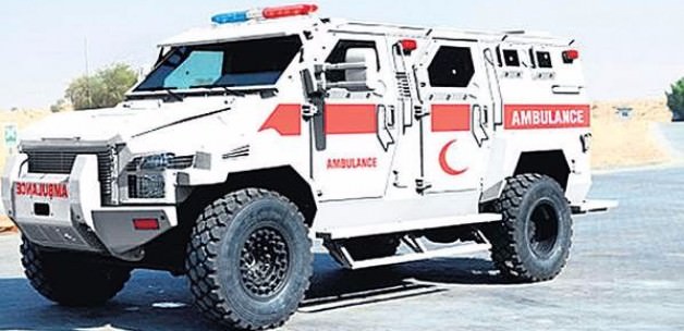 Sağlık Bakanlığı, terör saldırılarının sürdüğü illere zırhlı ambulans göndermeye başlıyor.