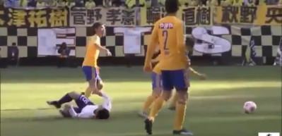 Japonya'da Kashiwa Reysol forması giyen Brezilyalı Cristiano da Silva, Vegalta