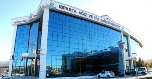 Isparta'ya yeni yapılan Ağız ve Diş Sağlığı Merkezi giden yol
