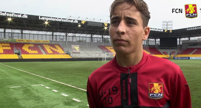 Transfer döneminde Galatasaray'ın da gündemine gelen Danimarka Ligi ekibi Nordsjaelland'ın genç