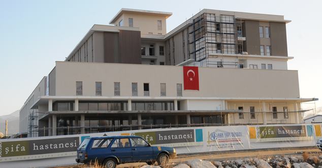 Şifa Hastanesi yeni binası tamamlanmak üzere