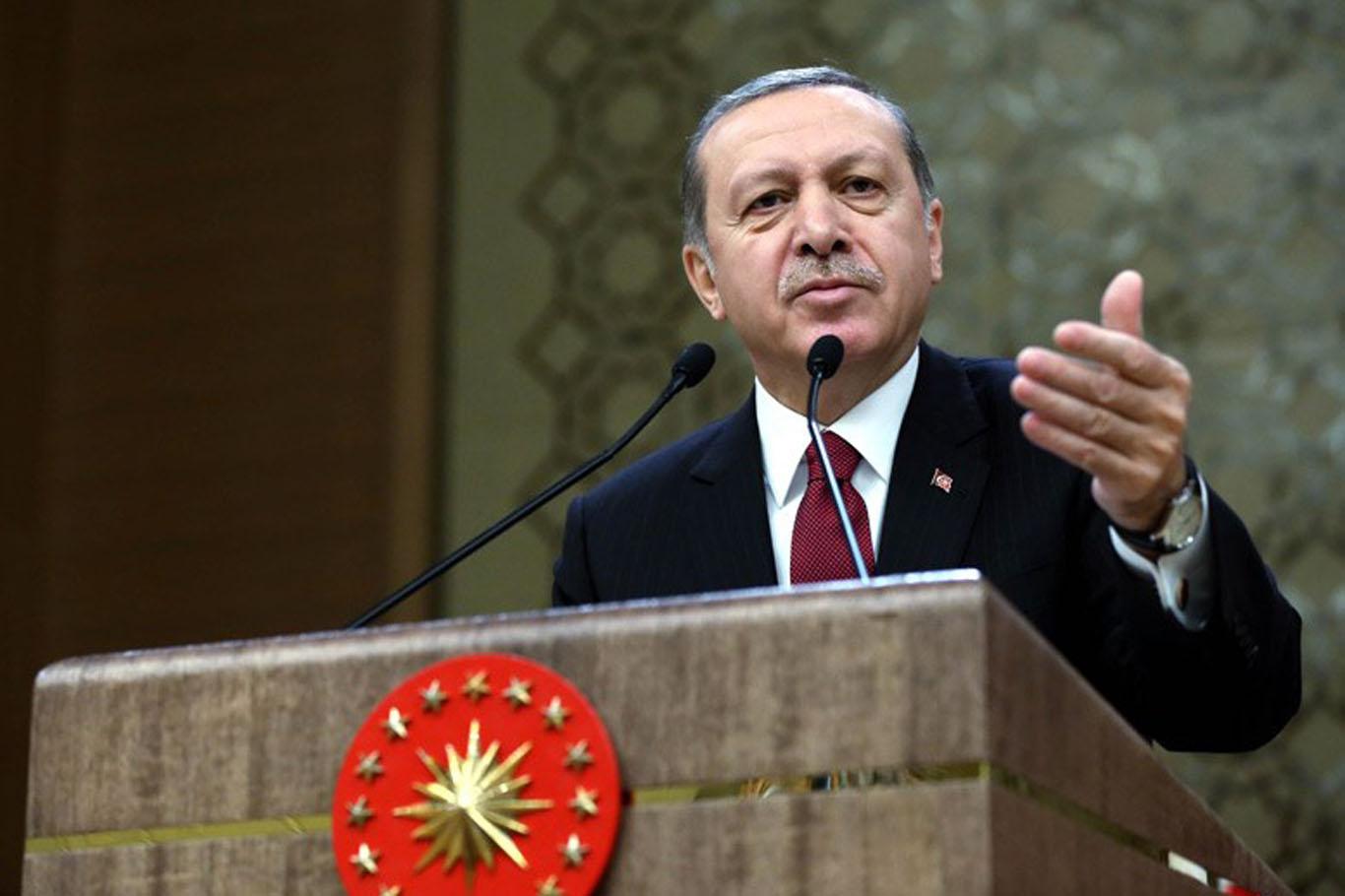 Cumhurbaşkanı Recep Tayyip Erdoğan, Cerablus’ta DAEŞ’e karşı yürütülen operasyonun devam