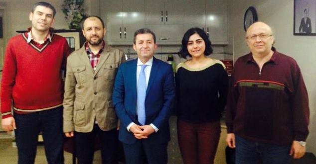 Isparta Diş Hekimleri Odası Başkanı Hüdayi Kartöz ve yönetimi Ankara’da,