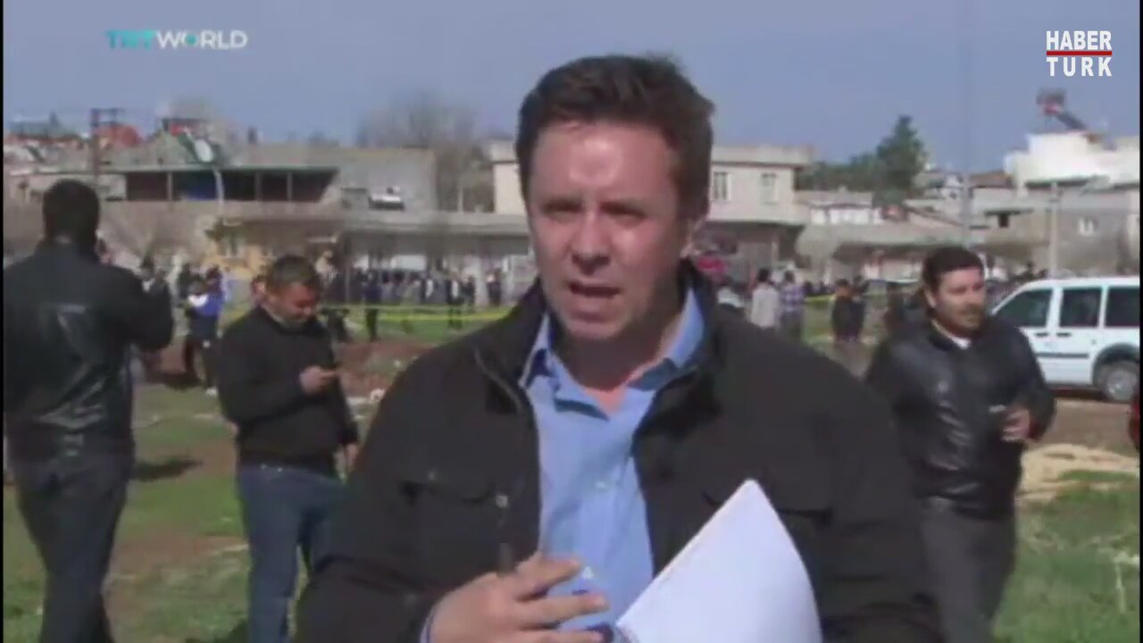 Kilis’te roket mermilerinin düşme anı kamerada