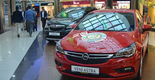 Opel Mutsan en beğenilen otomobil modellerini Iyaşpark AVM’de sergiliyor. Her