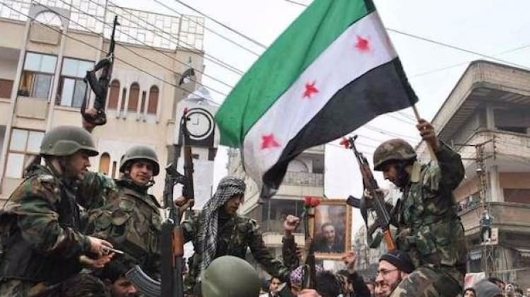 ABD savaş makinesinin değişik bölmeleri tarafından silahlandırılan gruplar, Halep ile