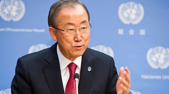 BM Genel Sekreteri Ban Ki-Moon “Dünyadaki terör örgütlerinin hedefinde Müslümanlar