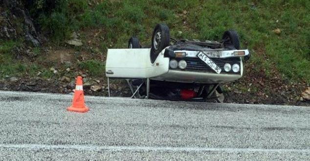 Eğirdir Karabağlar mevkiinde kazalar bitmek bilmiyor. Geçtiğimiz günlerde sık sık