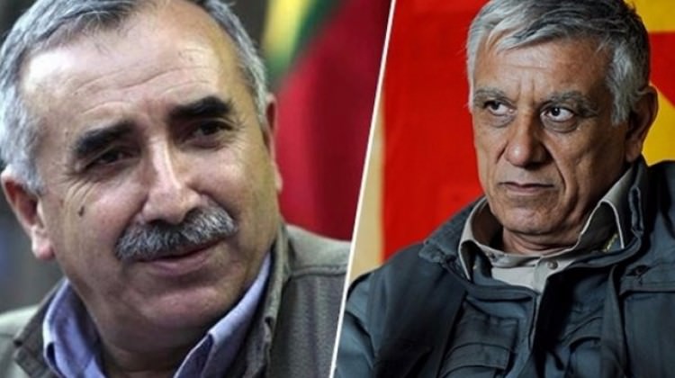 Terör örgütünün sözde üst düzey yöneticileri Cemil Bayık ve Murat