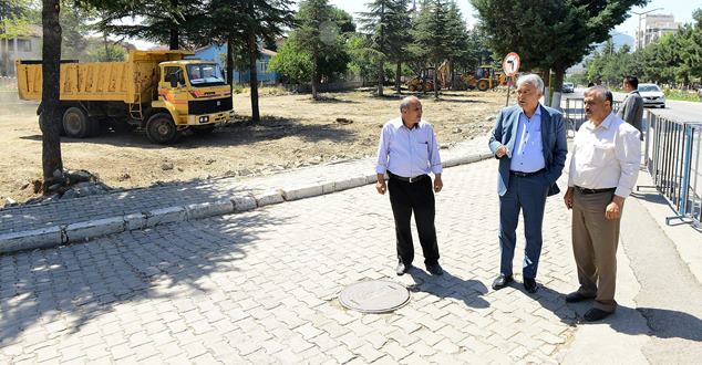 Isparta Belediyesi Demirköprü’de başlattığı Gaziler Parkı’nın bir benzerini IYAŞ AVM