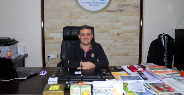 Eğirdir Meyvecilik Araştırma Enstitüsü (MAREM) Müdürü İsa EREN, Eğirdir’de polis