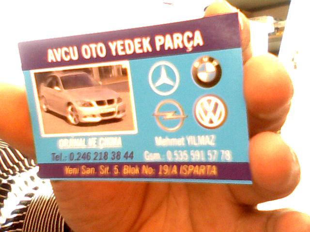 AVCU OTO YEDEK PARÇA