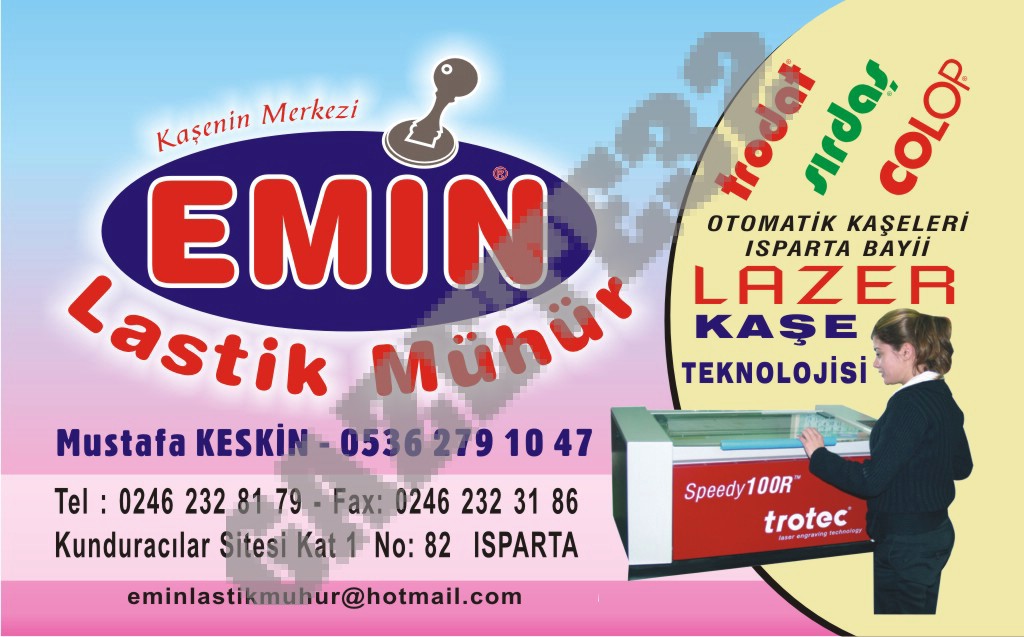 EMİN LASTİK MÜHÜR