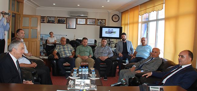 ITSO’yu ziyaret eden Vali Günaydın, “İlimizin gelişmesi ve ekonomisinin güçlenmesi