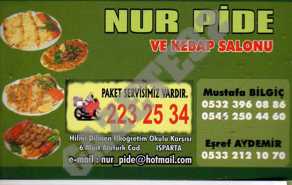 Nur Pide ve Kebap Salonu