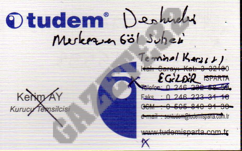Tudem Dershaneleri Merkezşen Göl Şubesi