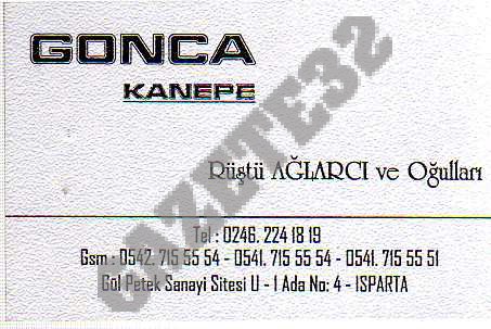 Gonca Kanepe