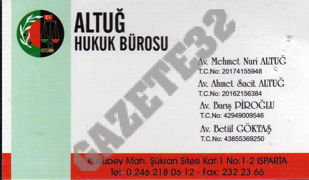 İletişim Bilgileri Telefon : 0246 223 17 98 / 0546