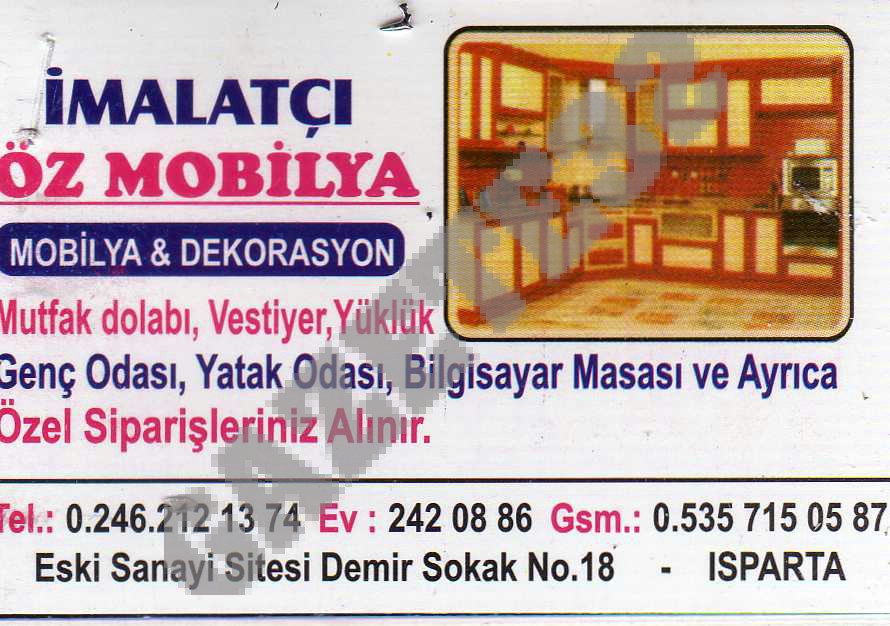 Öz Mobilya