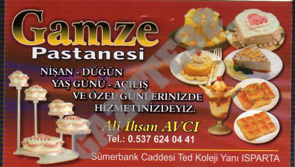 Gamze Pastanesi