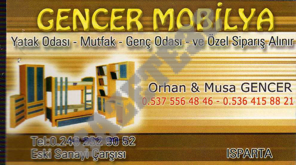 Gencer Mobilya