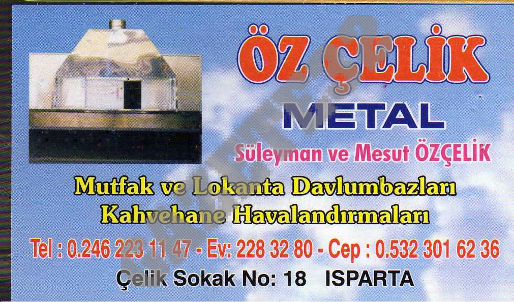 Öz Çelik Metal