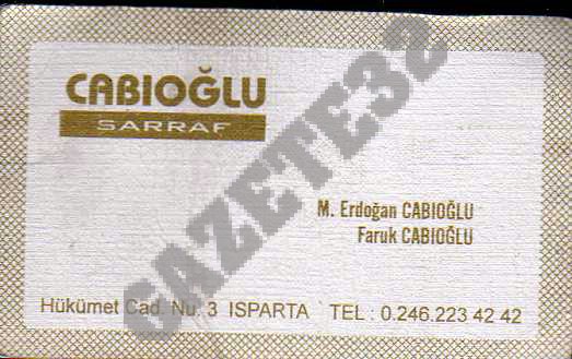 Cabıoğlu Sarraf
