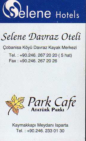 Selene  Davraz Oteli