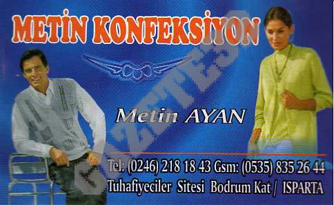 Metin Konfeksiyon