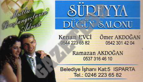 Süreyya Düğün Salonu