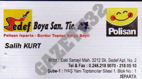 Sedef Boya San. Tic