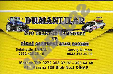 Dumanlılar Oto Traktör
