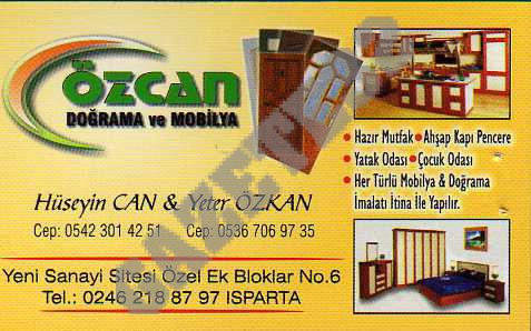 Özcan Doğrama ve Mobilya