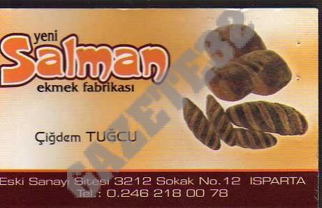 Salman Ekmek Fabrikası