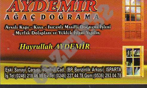 Aydemir Ağaç Doğrama