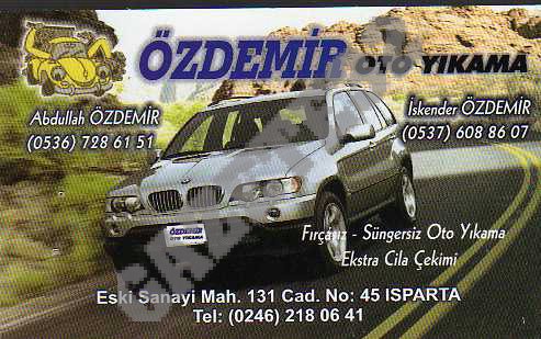 Özdemir Oto Yıkama