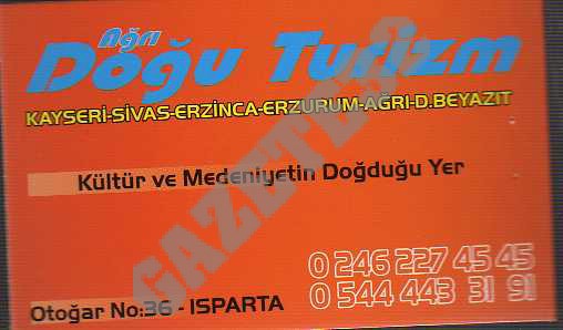 Ağrı Doğu Turizm