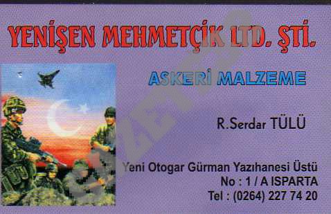 Yenişen Mehmetçik Ltd Şti