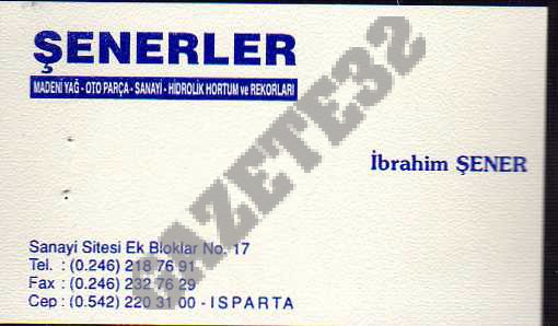Şenerler