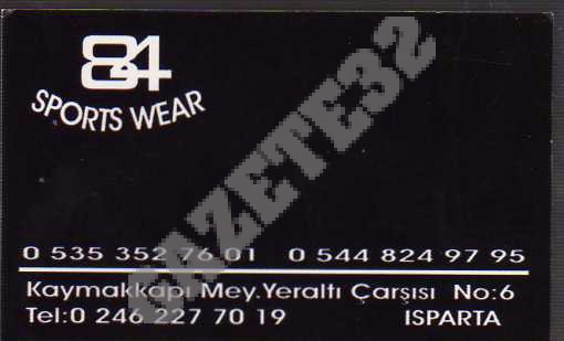 84 Sports Wear