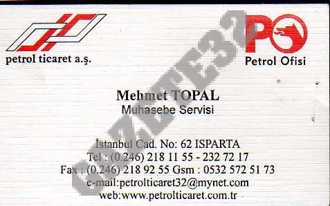 Petrol Ticaret Muhasebe