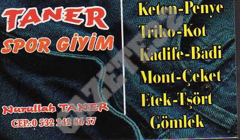 Taner Spor Giyim