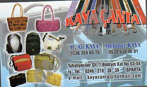 Kaya Çanta