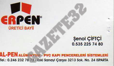 Erpen Üretici Bayii
