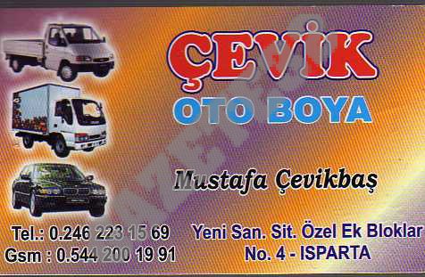 Çevit Oto Boya