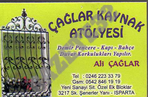 Çağlar Kaynak Atölyesi