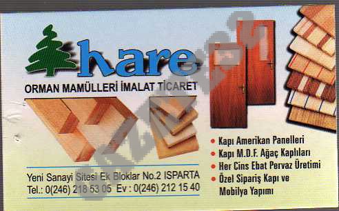 Hare Orman Ürünleri