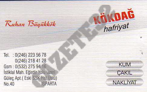 Kökdağ Harfiyat